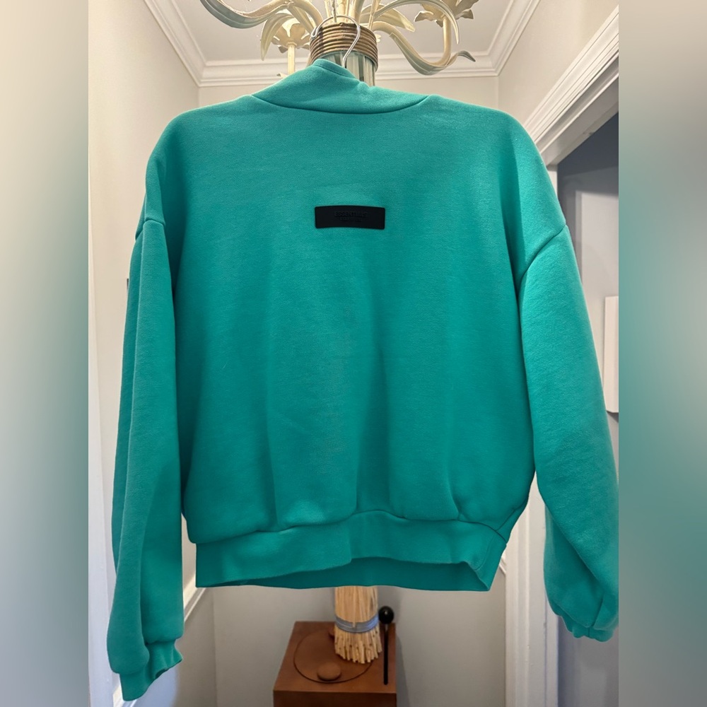 Essentials Teal Kids Sweatshirt